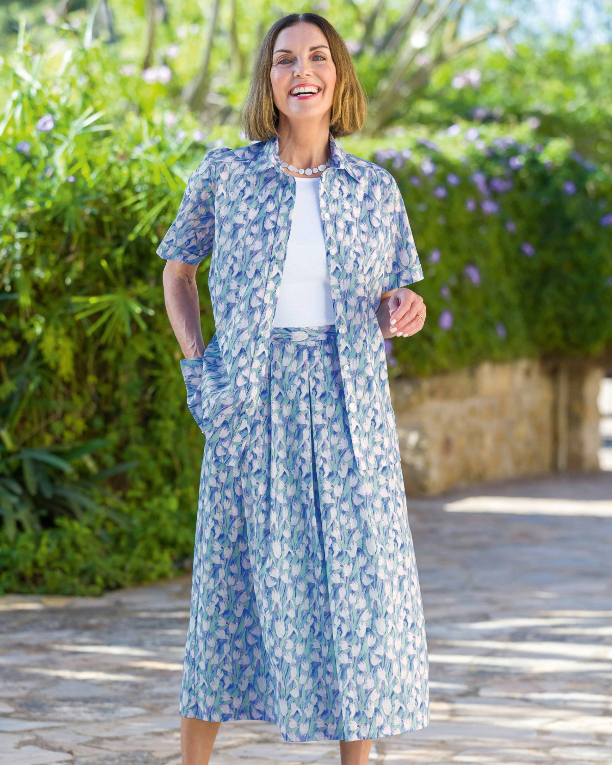 Blouse and Skirt Two-Piece Outfits